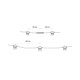 Гирлянда Nowodvorski 7872 Festoon Lights E27 15x15W IP65 черный