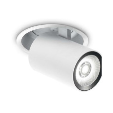 Точечный светильник Ideal Lux 267937 Nova LED 1x12W 4000K 1400Lm IP20 белый