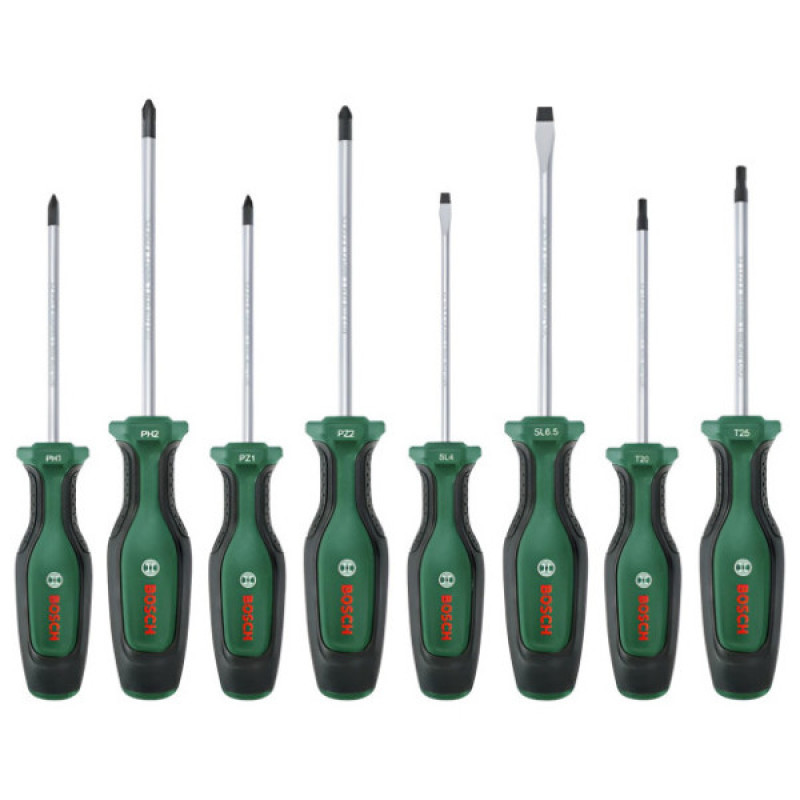 Набор отверток Bosch 8шт (1600A02BX8)
