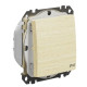Одноклавишный переключатель Schneider Electric Sedna Design & Elements IP44 береза SDD280106
