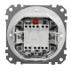 Одноклавишный переключатель Schneider Electric Sedna Design & Elements IP44 береза SDD280106