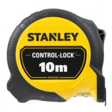 Вимірювальна рулетка Stanley STHT37233-0 Control-lock 10мх25мм в обгумованому корпусі з подвійною шкалою