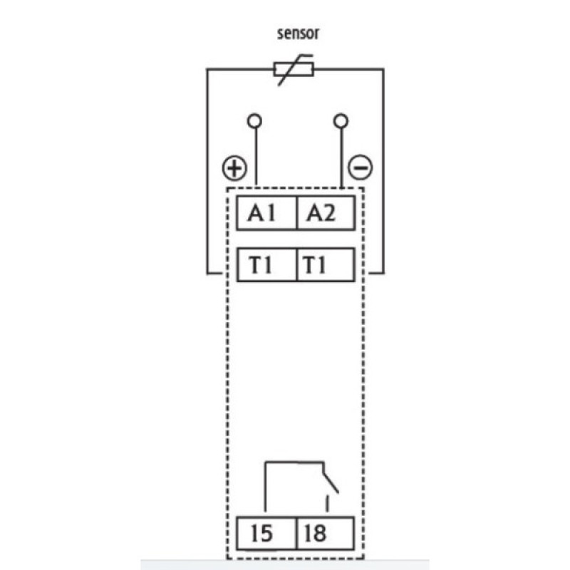 Термореле ETI 002471801 TER-3 А (-30...+10) 24-240 AC/DC (1x16A AC1)