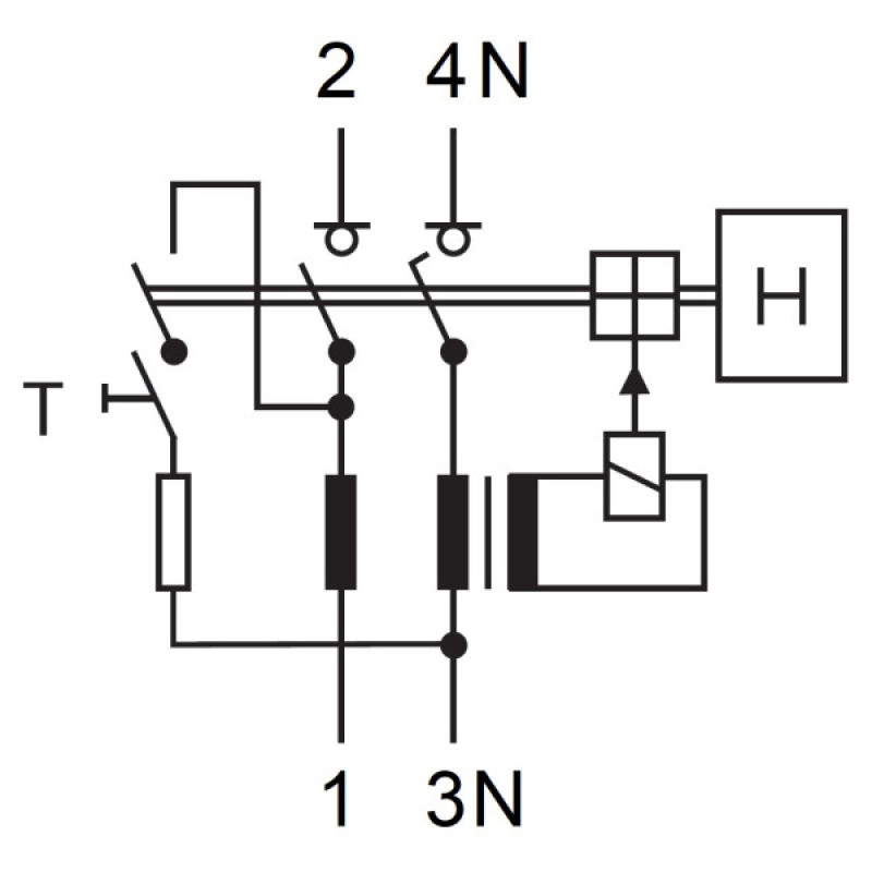 УЗО Schrack BC602203 6кА 25А 30мА 1Р+N тип AC