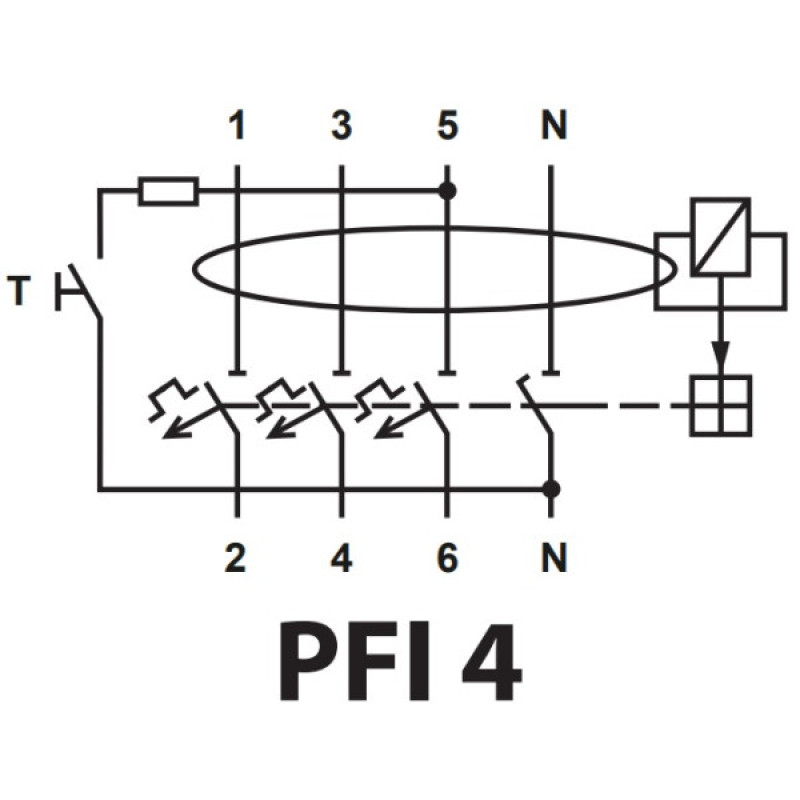 Диф автомат SEZ PFI4 C 20A/0,03A (PFI4C_20A/0,03A)