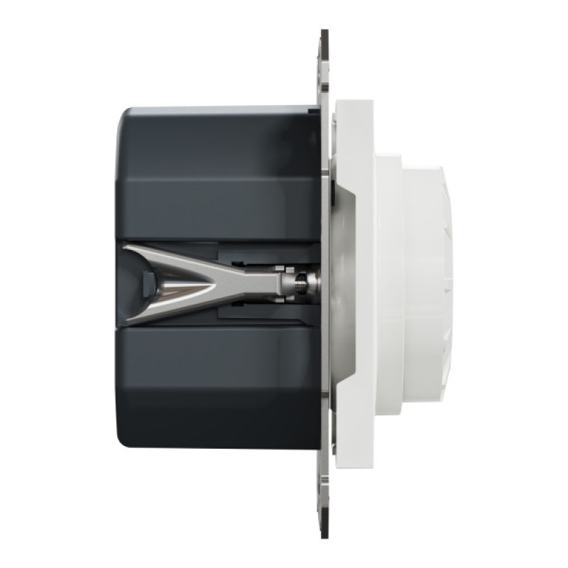 Поворотный димер для LED ламп RC 3-370Вт Schneider Electric Asfora без рамки белый (EPH6870121)