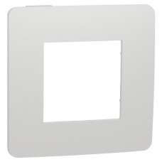 Однопостовая рамка Schneider Electric NU280218 (белый/белый)