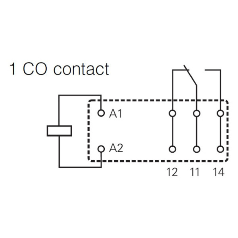 Силовое реле Schrack RT314024 24B DC 16А