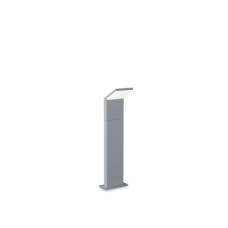 Уличный светильник Ideal Lux 322544 Style LED 1x8.5W 4000K 1050Lm IP54 серый