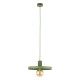 Подвесной светильник, люстра TK Lighting 10761 Sila E27 1x15W IP20 зеленый