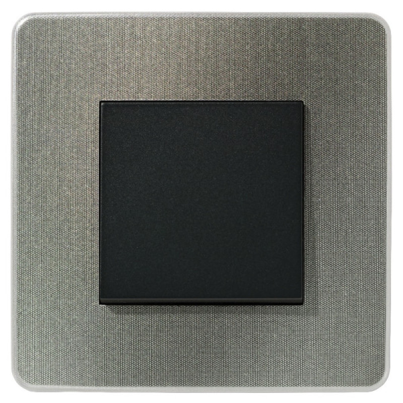 Одноклавишный выключатель Schneider Electric NU320654 (схема 1) 10А 2М (антрацит)