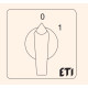 Кулачковий перемикач ETI 004773060 CS 80 90 U LK (1p "0-1" 80A)