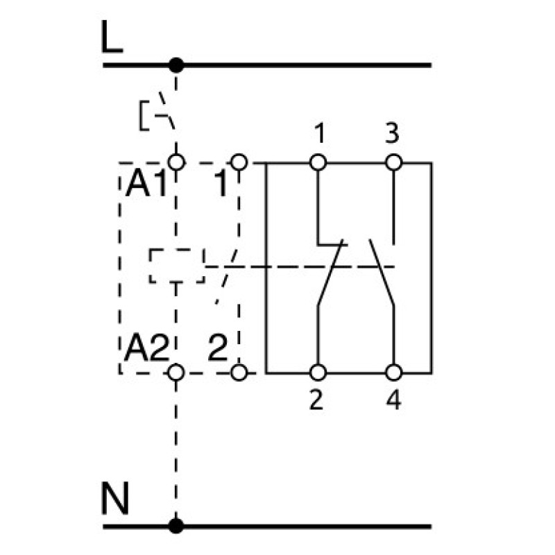 Додатковий контакт Promfactor MF/AX11 1NO+1NC для MCF3