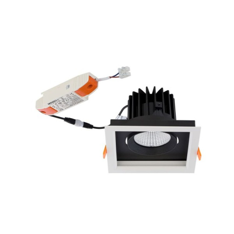 Точковий світильник Nowodvorski 8720 CL Dia LED 1x30W 3000K 2250Lm IP20 білий