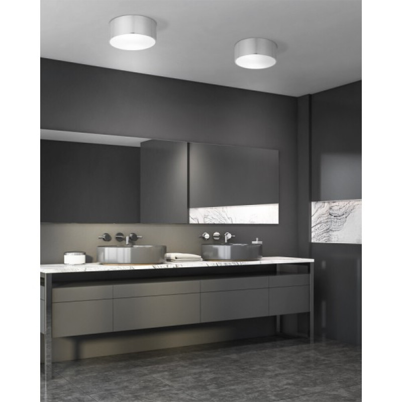 Світильник стельовий TK Lighting 11476 Livo S E27 2x15W IP54 хром