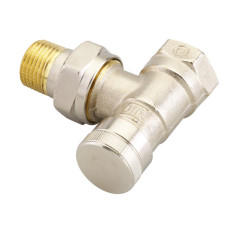 Кутовий термостатичний клапан Danfoss 003L0143 RLV Ду 15 вхід 1/2