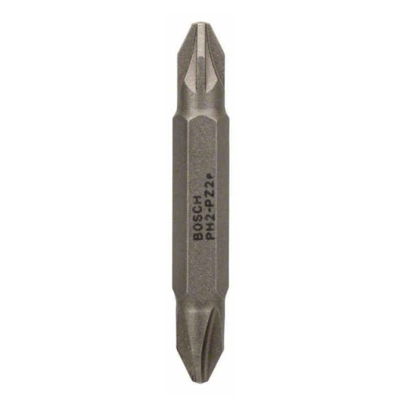 Двусторонние биты Bosch PH2/PZ2х45мм (60шт)
