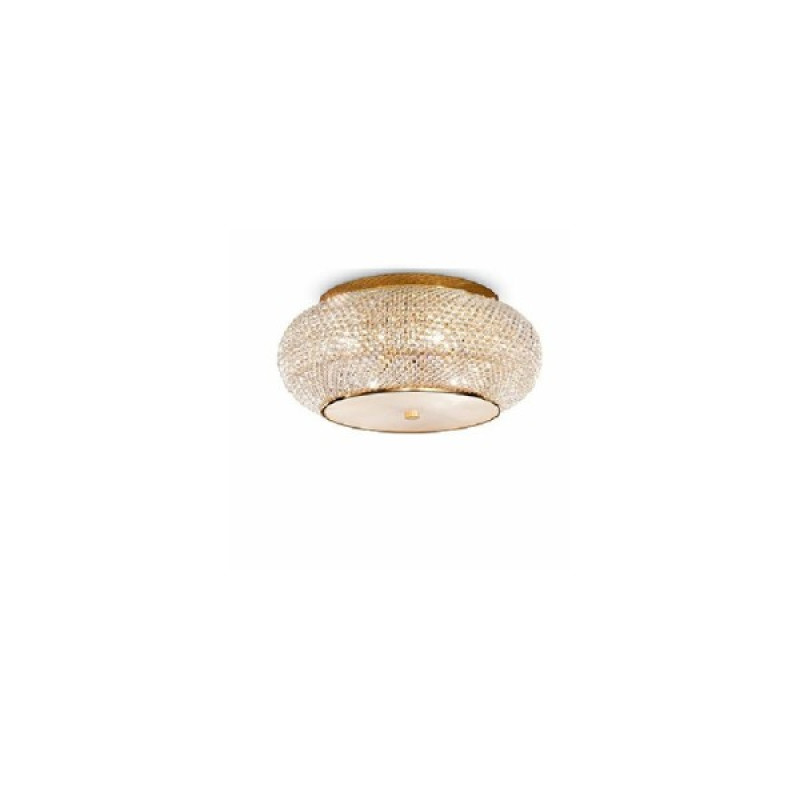 Люстра пристельова Ideal Lux Pasha' Pl14 Oro 165004