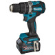 Аккумуляторная дрель-шуруповерт Makita HP002GA201 XGT 40В 2Ач с 2 аккумуляторами DC40RA