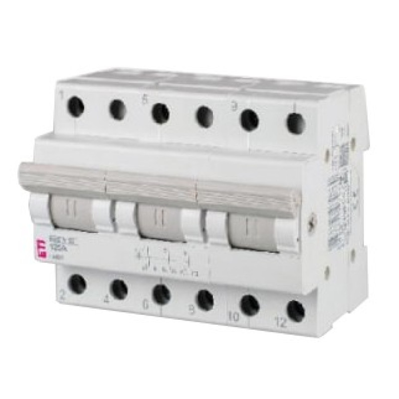 Переключатель нагрузки ETI SSQ 3125 "1-0-2" 3p 125A