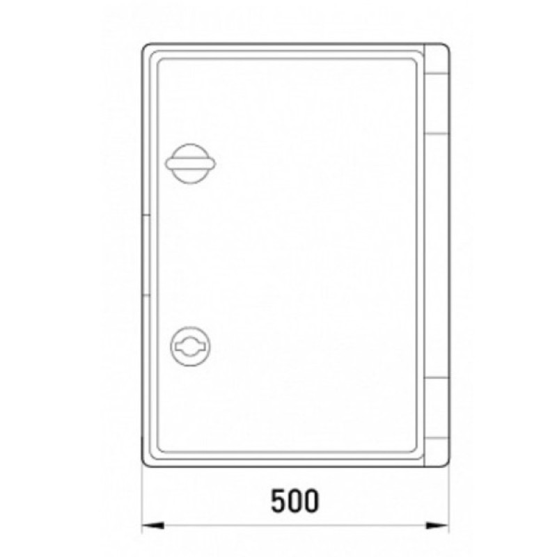 Бокс ударопрочный Enext e.plbox.500.700.245.blank