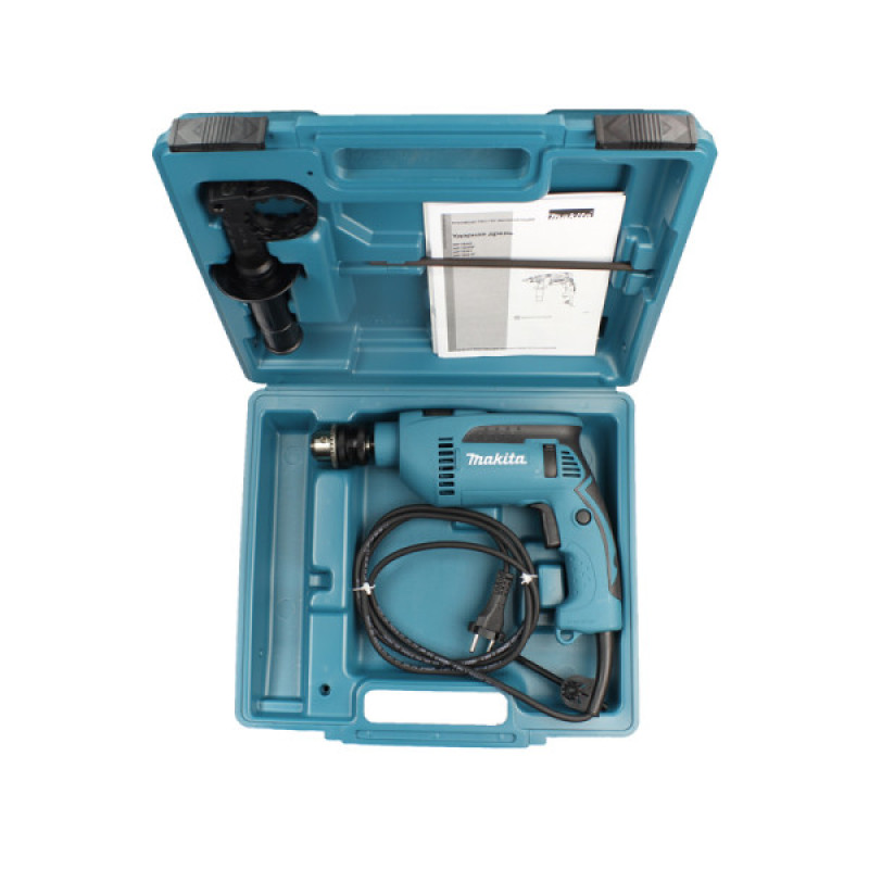 Дрель ударная Makita HP1641K 680Вт