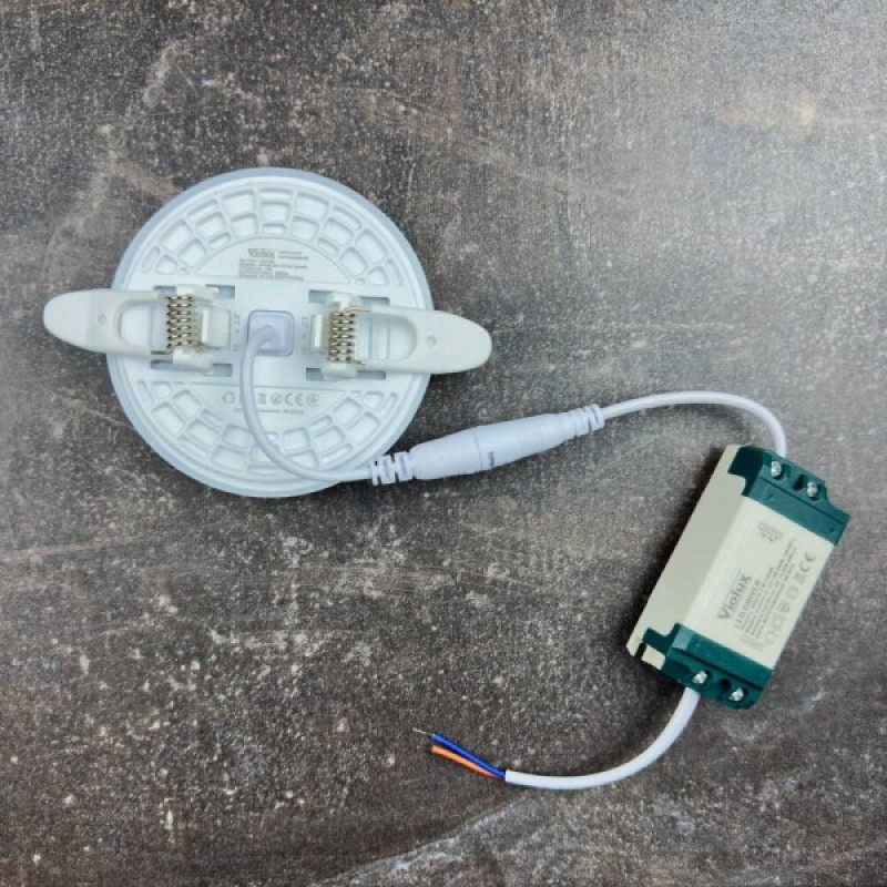 Светильник LED даунлайт Violux SPACE 6W 4200K круг IP20 ( 100100 )