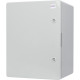 Ударостійкий корпус з АБС-пластику Аско-Укрем UBox 400x500x240мм (непрозорі дверцята)