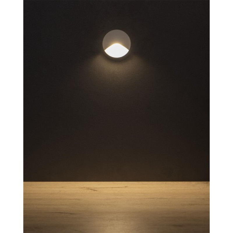 Светильник для подсветки лестницы/коридора Kanlux 39120 Exin LED 1x2.5W 3000K 50Lm IP65 белый