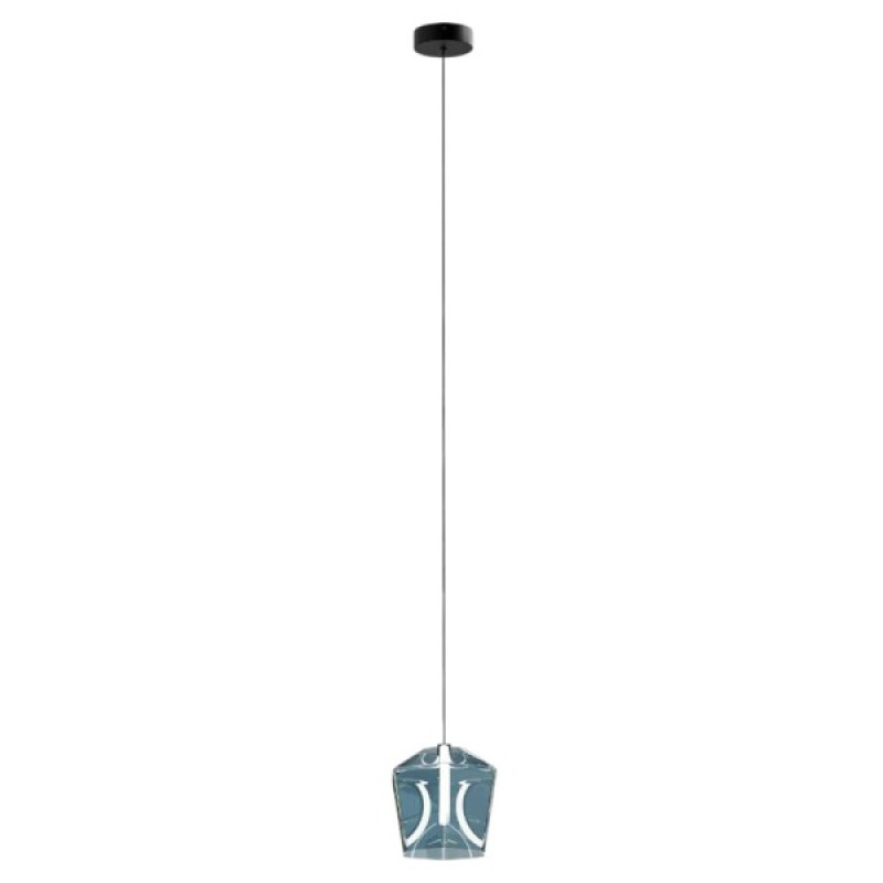 Підвісний світильник, люстра Zuma Line 5905316671331 Colore LED 1x6W 3000K 134Lm IP20 синій