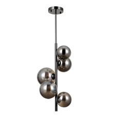 Люстра Italux PND-406007-V5A-BCR Canello G9 5x5W IP20 дымчатая