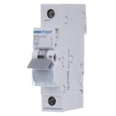 Автоматический выключатель Hager MBN120 6кА B 20A 1P