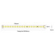 LED лента COLORS 144-2835-48V-IP20 5.4W 550Lm 3000K 5м (DS8144-48V-12mm)