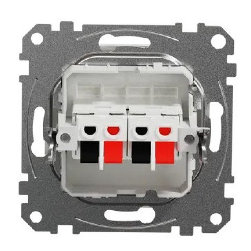 Аудіорозетка Schneider Electric Sedna Design & Elements біла SDD111411