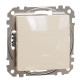 Перекрестный переключатель Schneider Electric Sedna Design & Elements бежевый SDD112107