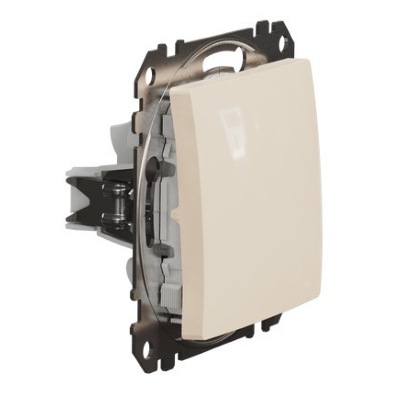Перекрестный переключатель Schneider Electric Sedna Design & Elements бежевый SDD112107
