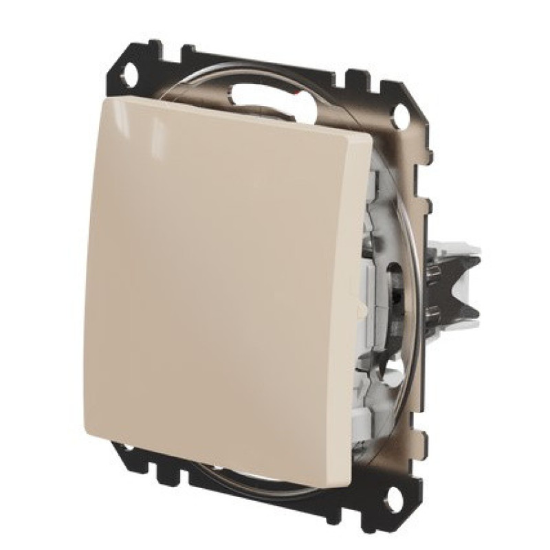 Перекрестный переключатель Schneider Electric Sedna Design & Elements бежевый SDD112107