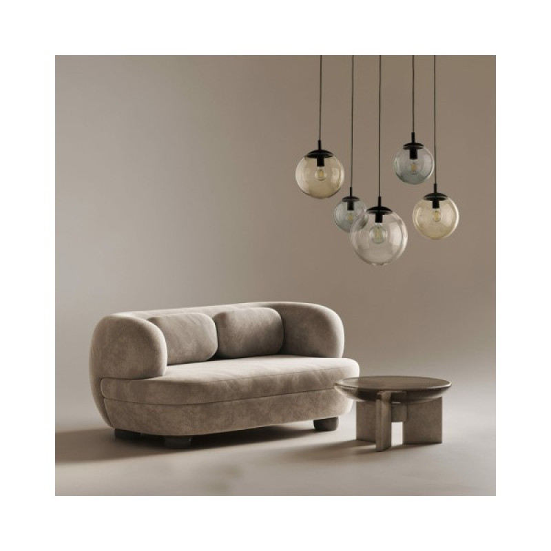Подвесной светильник, люстра TK Lighting 4796 Esme E27 5x15W IP20 Черный