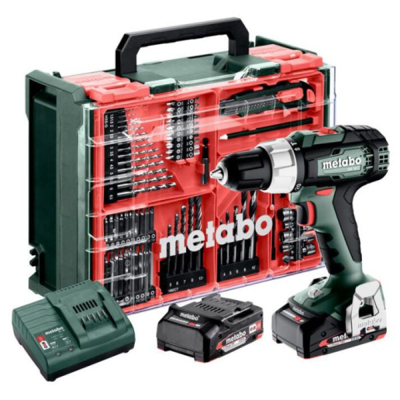 Аккумуляторная ударная дрель-шуруповерт Metabo SB 18 L Mobile Workshop 2x2Aч Li-Power (614053710)