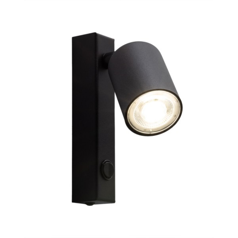 Бра, настенный светильник TK Lighting 11364 Nex GU10 1x10W IP20 черный