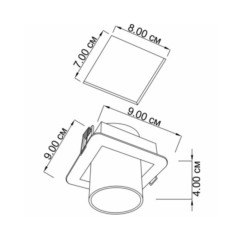 Точковий світильник Imperium Light 27614.05.01 Goggles