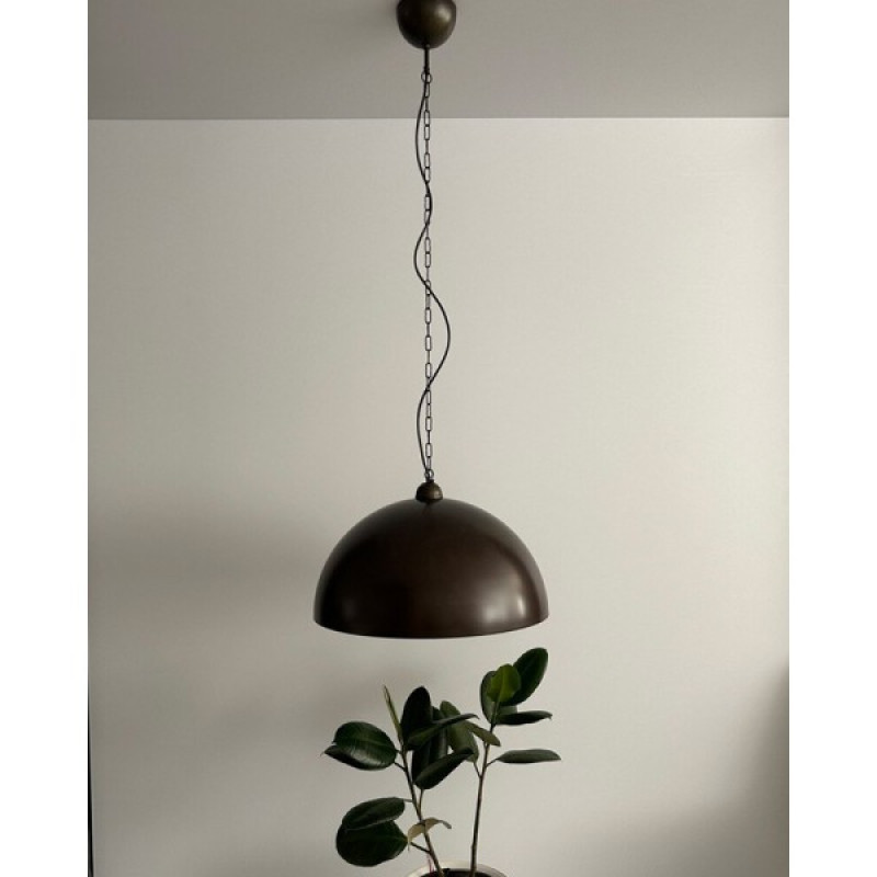 Подвесной светильник, люстра Nowodvorski 6368 Hemisphere Rust I L E27 1x25W IP20 коричневый