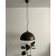Подвесной светильник, люстра Nowodvorski 6368 Hemisphere Rust I L E27 1x25W IP20 коричневый