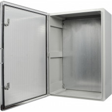 Ударостійкий корпус з АБС-пластику Аско-Укрем UBox 500x700x250мм (прозорі дверцята)