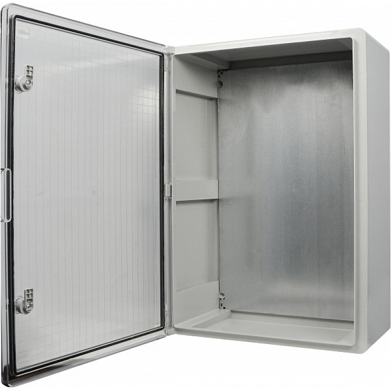 Ударостійкий корпус з АБС-пластику Аско-Укрем UBox 500x700x250мм (прозорі дверцята)
