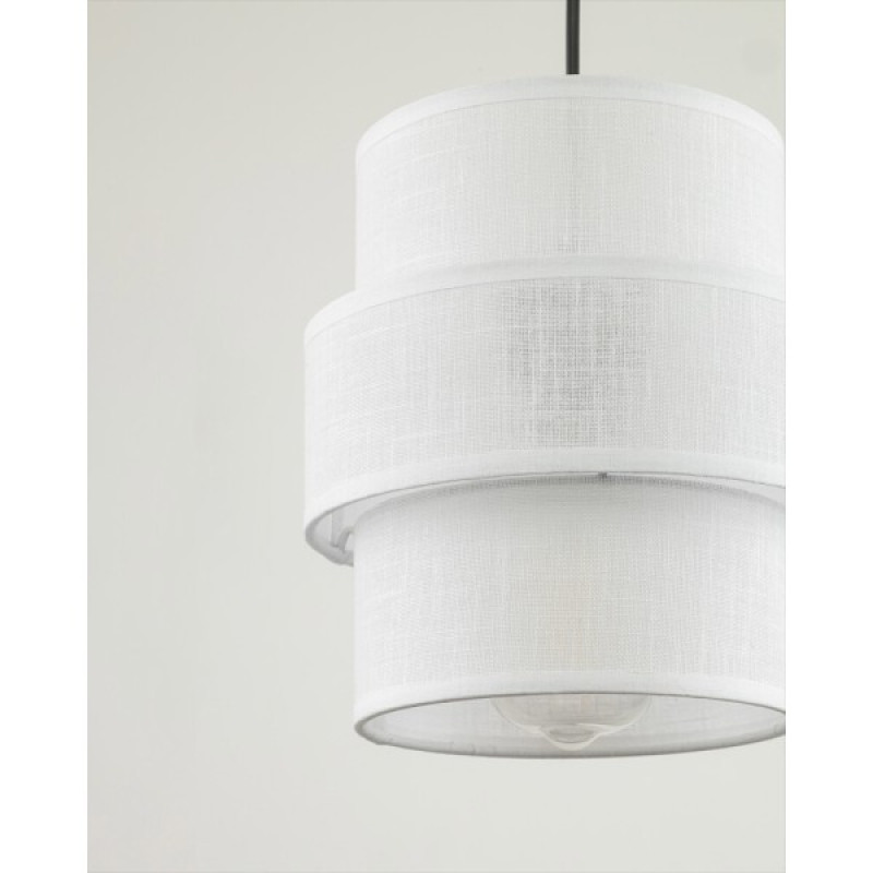 Підвісний світильник, люстра TK Lighting 5094 Calisto E27 1x15W IP20 білий