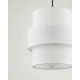 Підвісний світильник, люстра TK Lighting 5094 Calisto E27 1x15W IP20 білий