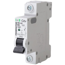 Автоматический выключатель Promfactor CITY FB1-63 1P B 6A 6кА (FB1CIB1006)