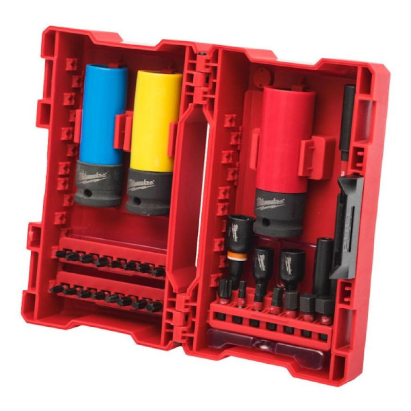 Набор бит и головок MILWAUKEE 4932464170 Shockwave (31шт)
