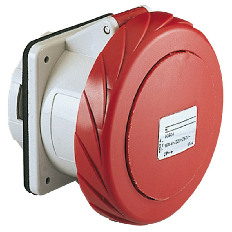 Прямий силовий роз'єм Schneider Electric PKF16G735 16А 3P+N+E IP67 380В